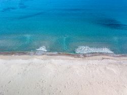 La Spiaggia Bianca di Olbia in Gallura, Sardegna