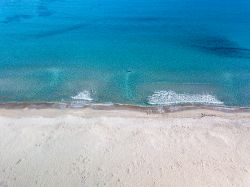 La Spiaggia Bianca di Olbia in Gallura, Sardegna