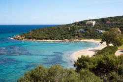 La spiaggia di Maladroxia, isola di Sant'Antioco in Sardegna