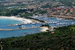La spiaggia di Porto Ottiolu in Sardegna, provincia di Olbia