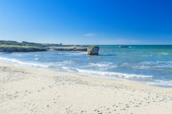 La spiaggia di Torre Specchia non lontana da Melendugno