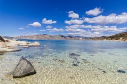 La spiaggia paradisiaca di Santo Stefano nei pressi di Villasimius in Sardegna