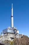 La stazione meteorologica all'osservatorio del Pic du Midi de Bigorre, Francia.

