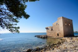 La Tonnara di Vendicari sulla costa di Noto in Sicilia