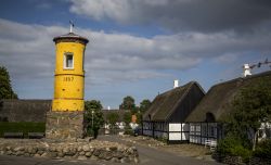 La torre del 1857 uno storico monumento sull'isola di Samso in Danimarca
