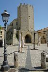 La Torre del Castellone a Formia, provincia di Latina, Lazio. Costruita nel XIV° secolo con forma ottagonale, questa torre è una delle due rimaste intatte delle 12 originarie.
