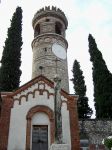 La Torre Ezzelina domina il borgo di Romano d'Ezzelino in Veneto - © Roberto frison - Pubblico dominio, Wikipedia