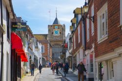 La visita al centro di Rye villaggio medievale del sud-est dell'Inghilterra. - © IR Stone / Shutterstock.com