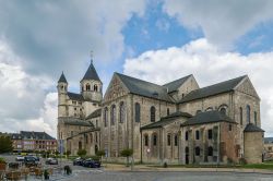 L'Abbazia di Nivelles, la Collegiata di Santa Gertrude in Vallonia, Belgio