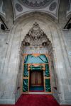 Lalapasa Mosque (Cami) a Erzurum, Turchia. Si tratta della prima moschea costruita durante l'impero ottomano in questa città turca. La sua costruzione risale al 1562 - © yusuftatliturk ...