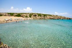 Le acque trasparenti di Calamosche a Vendicari di Noto, Sicilia