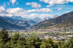 Le Alpi provenzali e la valle di Risoul in Francia