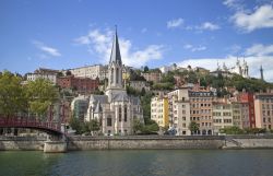 Lione si trova nella regione Rodano-Alpi in Francia