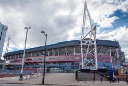 Lo stadio di Cardiff, The Millennium Stadium, protagonista della finale di Champions tra Juventus e Real Madrid del 3 giugno 2017 - © hipproductions / Shutterstock.com
