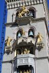 L'orologio animato del campanile della cattedrale di Messina, Sicilia. Questo gioiello meccanico fu commissionato dall'arcivescovo Angelo Paino alla ditta Ungerer di Strasburgo nel 1933. ...