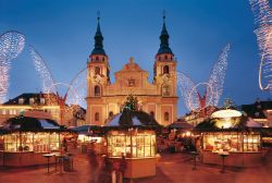 Ludwigsburg, il Mercatino Natale Barocco che si svolge nel centro della città, durante il periodo dell'Avvento (Germania).
