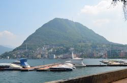 Lugano vista dal lago