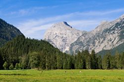 Montagne nei dintorni di Pertisau, Austria - Splendido panorama sui monti che circondano la cittadina di Pertisau: il paese confina anche con la zona della riserva naturale del Parco Alpino ...