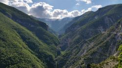 Montagne in Abruzzo non lontano da Guardiagrele sulla Maiella