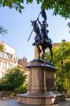 Monumento a Giovanna d'Arco in Rue des Marechaux a Nancy, Francia - © kateafter / Shutterstock.com