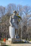 Monumento a Khan Asparuh nel centro di Varna, Bulgaria. E' stato sovrano del paese dal 679 al 700 oltre che fondatore del primo Impero bulgaro attorno al 680-681 - © ruslanPhoto / Shutterstock.com ...