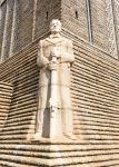 Monumento al leader boero Andries Pretorius al Voortrekker Monument a Pretoria, Sudafrica.
