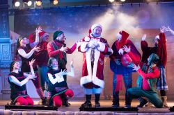 Musical di Natale, uno degli show della Grotta di Babbo Natale a Ornavasso, Piemonte - © www.grottadibabbonatale.it