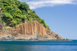 Natura lussureggiante in un'isola dell'arcipelago di Mitsio, nord del Madagascar.

