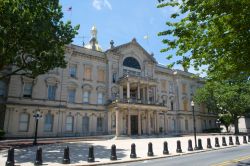 New Jersey State House a Trenton, USA. Questo edificio in stile rinascimentale americano risale al 1792 ed è il terzo palazzo più antico utilizzato per scopi legislativi negli ...