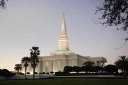 Chiesa mormone di Orlando, Florida - Si trova 30 km a nord ovest dell'aeroporto di Orlando questo bell'esempio di architettura religiosa scelta per edificare un tempio mormone  ...