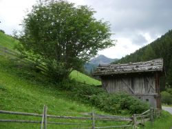 Il paesaggio agreste in estate nei dintorni di Sarentino in Alto adige - © AMBx / Shutterstock.com