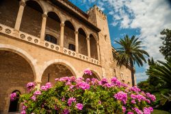 Il Palazzo Almudaina a Palma di Maiorca, isole Baleari (Spagna)