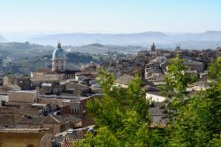Panorama del centro storico di Caltanissetta in Sicilia