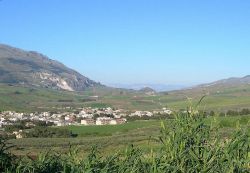 Panorama delle campagne di Buseto Palizzolo, provincia di Trapani in Sicilia - © Leop81, Wikipedia