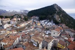 Panorama di Ovindoli in Abruzzo