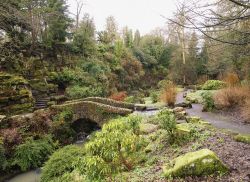 Il parco Pittencrieff a Dunfermline, Scozia, UK.
