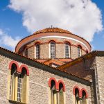 Particolare del monastero di Kalambaka, Grecia.
