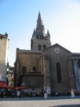 La piazza e la chiesa di Sant'Andrea a Grenoble (Francia).
