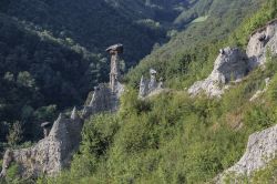 Le Piramidi di terra a Zone, Lago d'iseo (Lombardia)