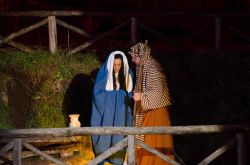 Il famoso Presepe Vivente del borgo di Corchiano, nel Lazio