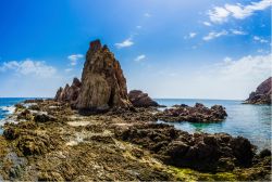 Promontorio toccioso nel sud dell'Andalusia: siamo nei pressi di Cabo de Gata