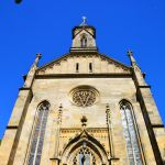 Prospettiva dal basso della chiesa di Sant'Agostino a Coburgo, Germania - © photo20ast / Shutterstock.com