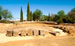 Rovine romane nella città di Carmona, Andalusia, Spagna.
