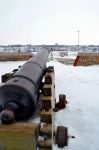 Royal battery, Quebec City: la capitale del Quebec, dopo una prima fase di dominazione francese, passò sotto il controllo degli inglesi, i quali posero a difesa della città diverse ...