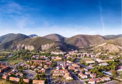 San Giuliano Terme, vista panoramica del borgo termale della Toscana