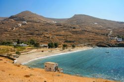 Beach at Kythnos island, Cyclades, Greece