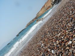 Spiaggia di Akrotiri a Scarpanto Dodecaneso Grecia