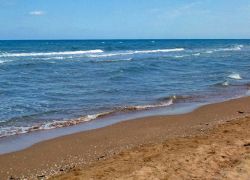 La spiaggia di Cologna in Abruzzo, si trova vicino a Roseto degli Abruzzi.
