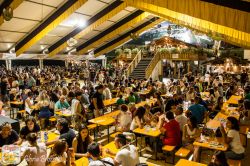 Stand gastronomico al Gerundium Fest di Casirate d'Adda, Lombardia