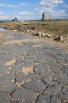 Strada antica a Vulci di canino nel Lazio